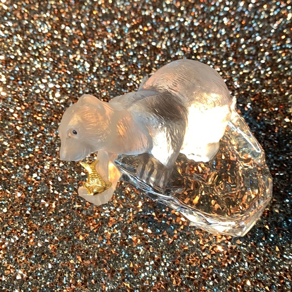 FM Igor Carl Faberge Other - FM Igor Carl Faberge Crystal Bear-crystal cape. Franklin Mint